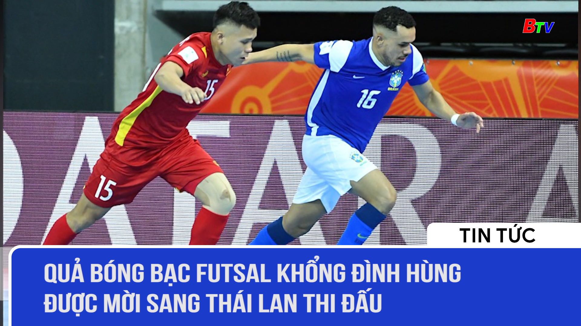Quả bóng bạc futsal Khổng Đình Hùng được mời sang Thái Lan thi đấu